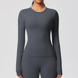 Noxwear Women Yoga Shirt Tops Cew Neck Short Crop Top Workout Summer Top Women Women Gym