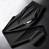 Noxwear - Men Fashion Quick Dry Pants Lightweight Hiking Jogging Running Trousers Breathable Workout Gym Ankle Tied Athletic Pants