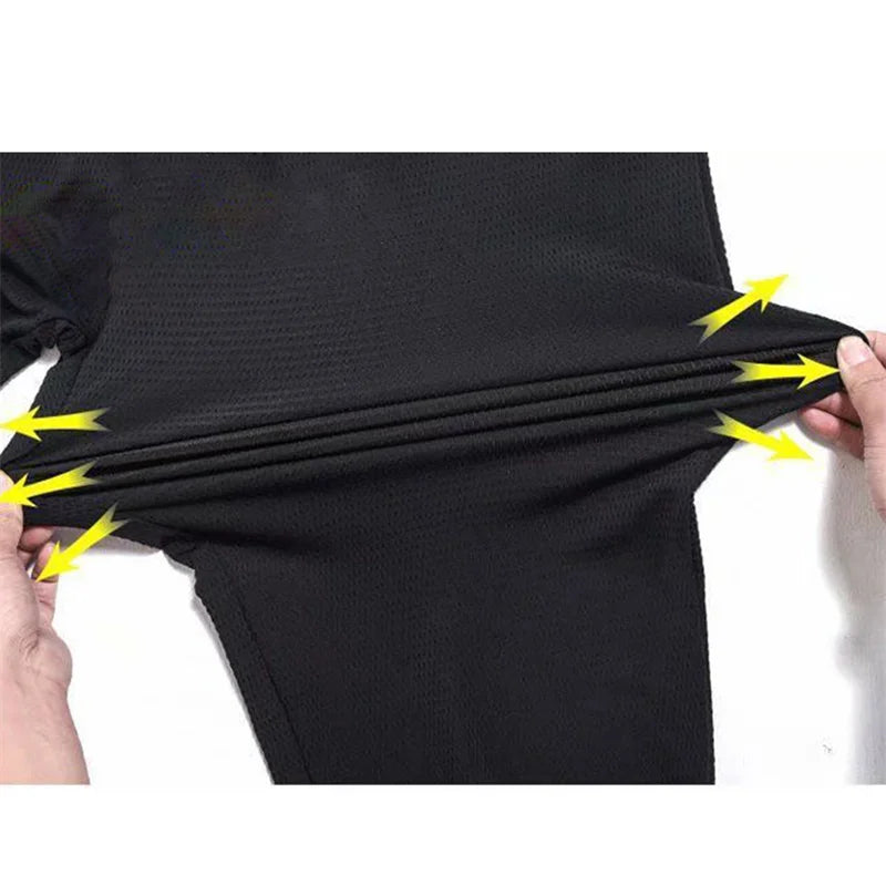 Noxwear - Men Fashion Quick Dry Pants Lightweight Hiking Jogging Running Trousers Breathable Workout Gym Ankle Tied Athletic Pants