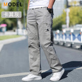Noxwear - Men's Cargo Pants Summer Spring Cotton Work Wear New In Large Size 6XL Casual Climbing Joggers Sweatpants Hombre Autumn Trousers