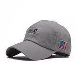 Noxwear-FS Summer Black White American Flag Baseball Caps For Men Brand Women Hat Cotton Trucker Hats Street Hip Hop Cap Bone Feminino