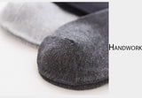 Noxwear - HSS 5/10 Pairs Men's Cotton Blend Socks Black Business Men Socks Soft Breathable Summer Winter for Male Socks Plus Size (6.5-14)