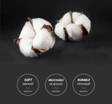 Noxwear - HSS 5/10 Pairs Men's Cotton Blend Socks Black Business Men Socks Soft Breathable Summer Winter for Male Socks Plus Size (6.5-14)