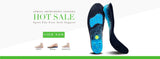 Noxwear - Premium Orthotic Gel Insoles Orthopedic Flat Foot Health Sole Pad For Shoes Insert Arch Support Pad For Plantar fasciitis Unisex