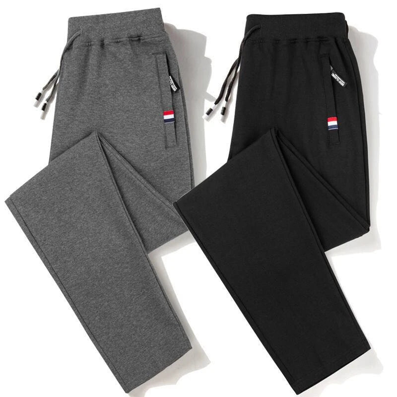 Noxwear - Autumn Pants Men Fitness Sportswear Tracksuit Elastic Waist Sweatpants Cotton Trousers Loose Gyms Jogger Track Pants Mens M- 8XL