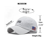 Noxwear-FS Summer Black White American Flag Baseball Caps For Men Brand Women Hat Cotton Trucker Hats Street Hip Hop Cap Bone Feminino