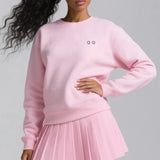 Noxwear Women Sweatshirts Long Sleeve Sports Shirt Round Neck Yoga Lady Tops Sweatshirt