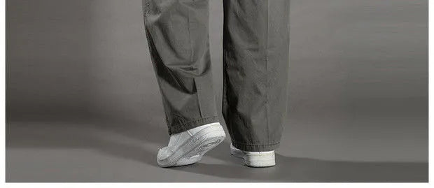 Noxwear - Men's Cargo Pants Summer Spring Cotton Work Wear New In Large Size 6XL Casual Climbing Joggers Sweatpants Hombre Autumn Trousers