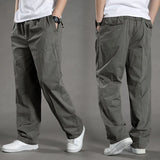 Noxwear - Men's Cargo Pants Summer Spring Cotton Work Wear New In Large Size 6XL Casual Climbing Joggers Sweatpants Hombre Autumn Trousers