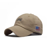 Noxwear-FS Summer Black White American Flag Baseball Caps For Men Brand Women Hat Cotton Trucker Hats Street Hip Hop Cap Bone Feminino
