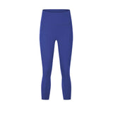 Noxwear Cropped Pants No Yoga Pants Slim Fit Leggings Solid Color Sweatpants Nake Feeling Capris Women Elastic Tight