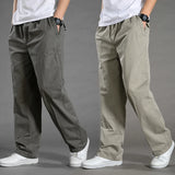 Noxwear - Men's Cargo Pants Summer Spring Cotton Work Wear New In Large Size 6XL Casual Climbing Joggers Sweatpants Hombre Autumn Trousers