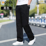 Noxwear - Men's Cargo Pants Summer Spring Cotton Work Wear New In Large Size 6XL Casual Climbing Joggers Sweatpants Hombre Autumn Trousers