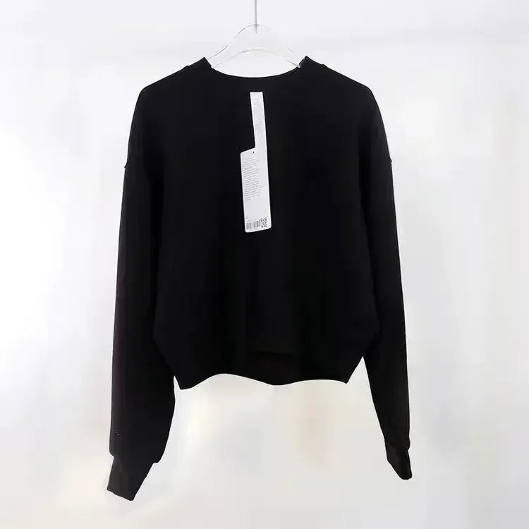 Noxwear Women New Gym Seamless Long Sleeve Sports T-shirt Fitness Yoga Top Sportswear