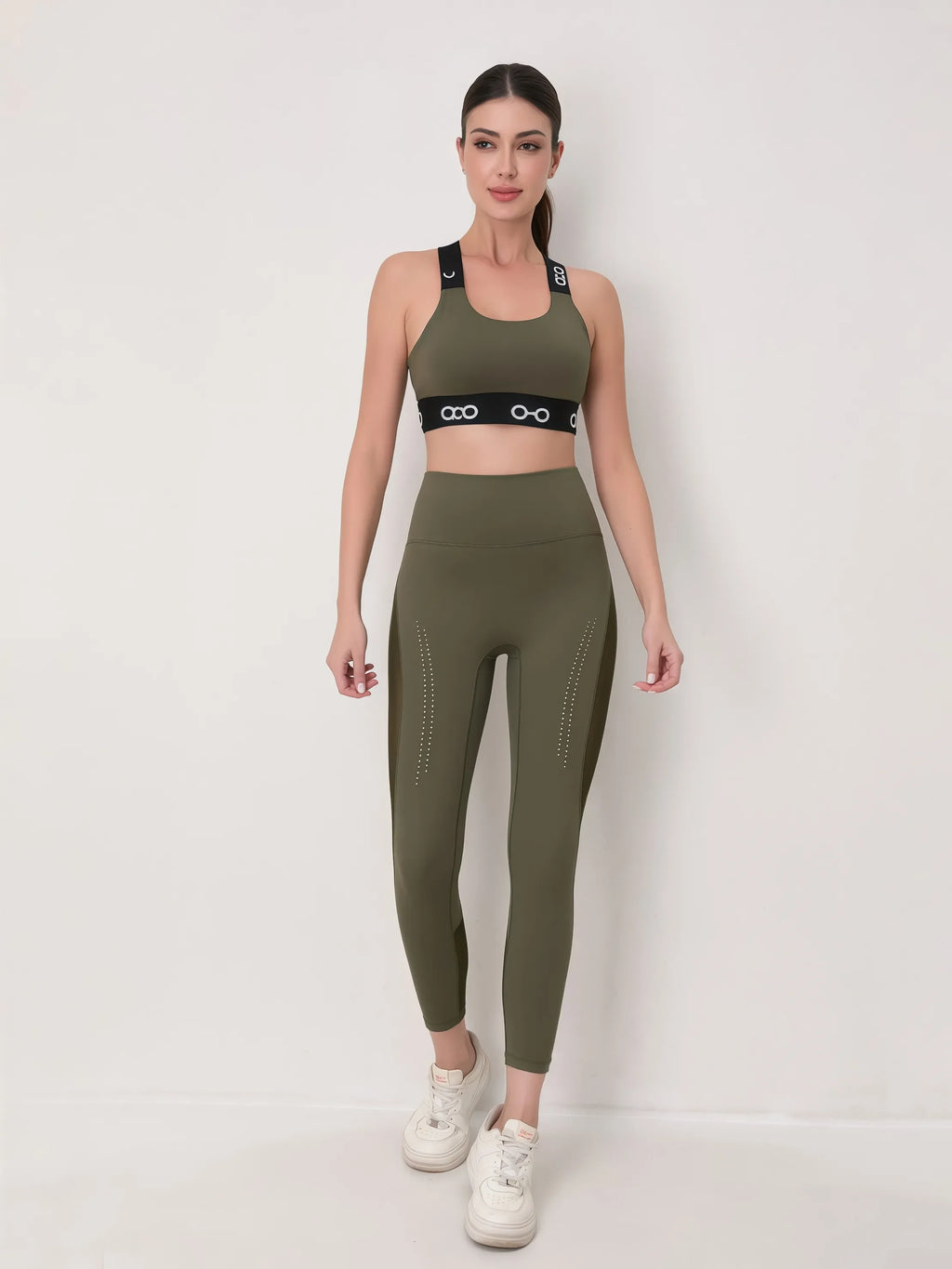 Noxwear 2026 Women Yoga Outfit Sets Two Pieces Long Pants Vest Exercise Sport Gym Running Trainer Bell-bottoms Elastic