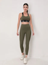 Noxwear 2026 Women Yoga Outfit Sets Two Pieces Long Pants Vest Exercise Sport Gym Running Trainer Bell-bottoms Elastic