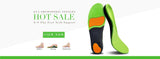 Noxwear - Premium Orthotic Gel Insoles Orthopedic Flat Foot Health Sole Pad For Shoes Insert Arch Support Pad For Plantar fasciitis Unisex