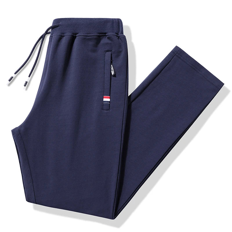 Noxwear - Autumn Pants Men Fitness Sportswear Tracksuit Elastic Waist Sweatpants Cotton Trousers Loose Gyms Jogger Track Pants Mens M- 8XL