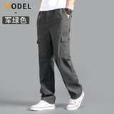 Noxwear - Men's Cargo Pants Summer Spring Cotton Work Wear New In Large Size 6XL Casual Climbing Joggers Sweatpants Hombre Autumn Trousers