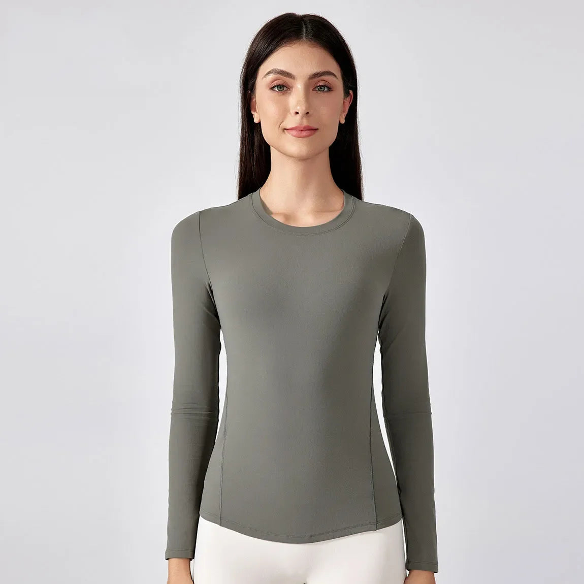 Noxwear Long Sleeve Shirt Super Soft Women Slim Fit Sweatshirts Skin-Friendly Yoga Shirts Fall and Winter Tops