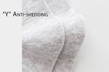 Noxwear - HSS 5/10 Pairs Men's Cotton Blend Socks Black Business Men Socks Soft Breathable Summer Winter for Male Socks Plus Size (6.5-14)