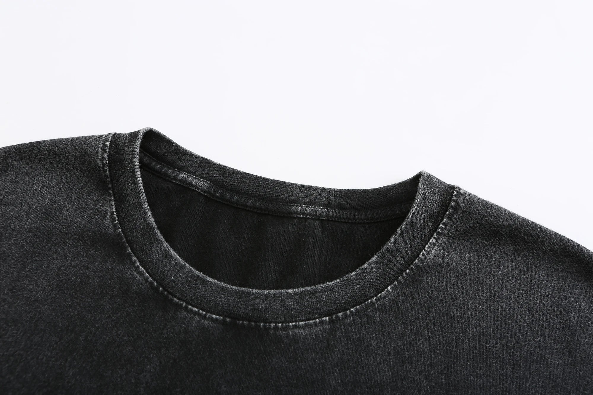 Noxwear Vintage Washed Oversized Y2K Punk Girl Print T-shirt Retro Streetwear Casual Cotton Tee US Stock