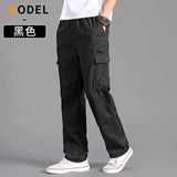 Noxwear - Men's Cargo Pants Summer Spring Cotton Work Wear New In Large Size 6XL Casual Climbing Joggers Sweatpants Hombre Autumn Trousers