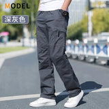 Noxwear - Men's Cargo Pants Summer Spring Cotton Work Wear New In Large Size 6XL Casual Climbing Joggers Sweatpants Hombre Autumn Trousers