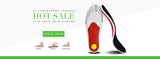 Noxwear - Premium Orthotic Gel Insoles Orthopedic Flat Foot Health Sole Pad For Shoes Insert Arch Support Pad For Plantar fasciitis Unisex