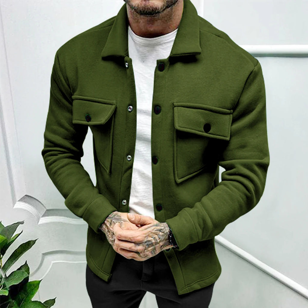 Noxwear -  Cross Border Amazon Winter New Men's Fleece Jacket Fashion