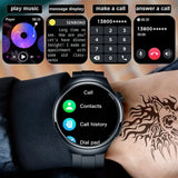 Noxwear - SENBONO Men's Smart Watch Heart Rate Blood Oxygen Monitor Bluetooth Call Multiple Sport Modes Voice Assistant Smartwatch for Men