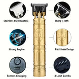 Noxwear - T9 Professional Hair Clipper/Accessories for Men | USB Fast Charging | Beard/Body/Hair Trimmer | Precision Electric Shaver