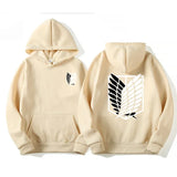 Noxwear-Japan Anime Attack on Titan Men Hoodies Spring Autumn Hip Hop Casual Pullover Top Hoodie Fashion Sweatshirts Jogging Sportswear