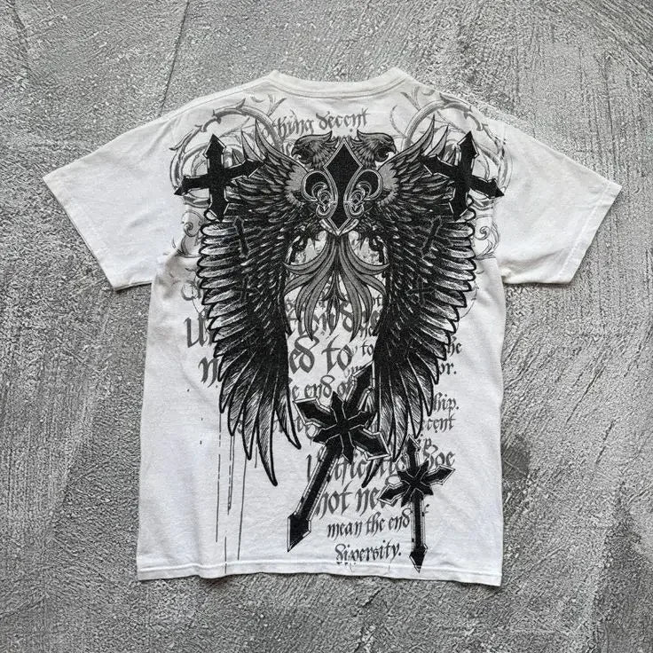 Noxwear - Y2K Gothic Oversized Tee