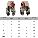 Noxwear-Summer Japanese Style Anime Dragon Print Cosplay Haori Yukata Top Adult Traditional Samurai Loose Kimono Cardigan for Men Women
