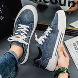 Noxwear - 2026 Trend Men's Casual Canvas Shoes Flats Shoe Hot Korean Style Men Board Shoes Lightweight  Breathable Walking Footwear Hombre