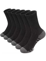 Noxwear - 12Pairs Men's Outdoor Gym Socks High Quality Comfortable Soft Ground-Gripping Football Large Size New Style