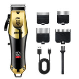 Noxwear - T9 Vintage Men's Electric Hair Clipper Beard Trimmer/Rechargeable Hair Cutting Machine With Nose Hair Trimmer Kit Boyfriend Gift