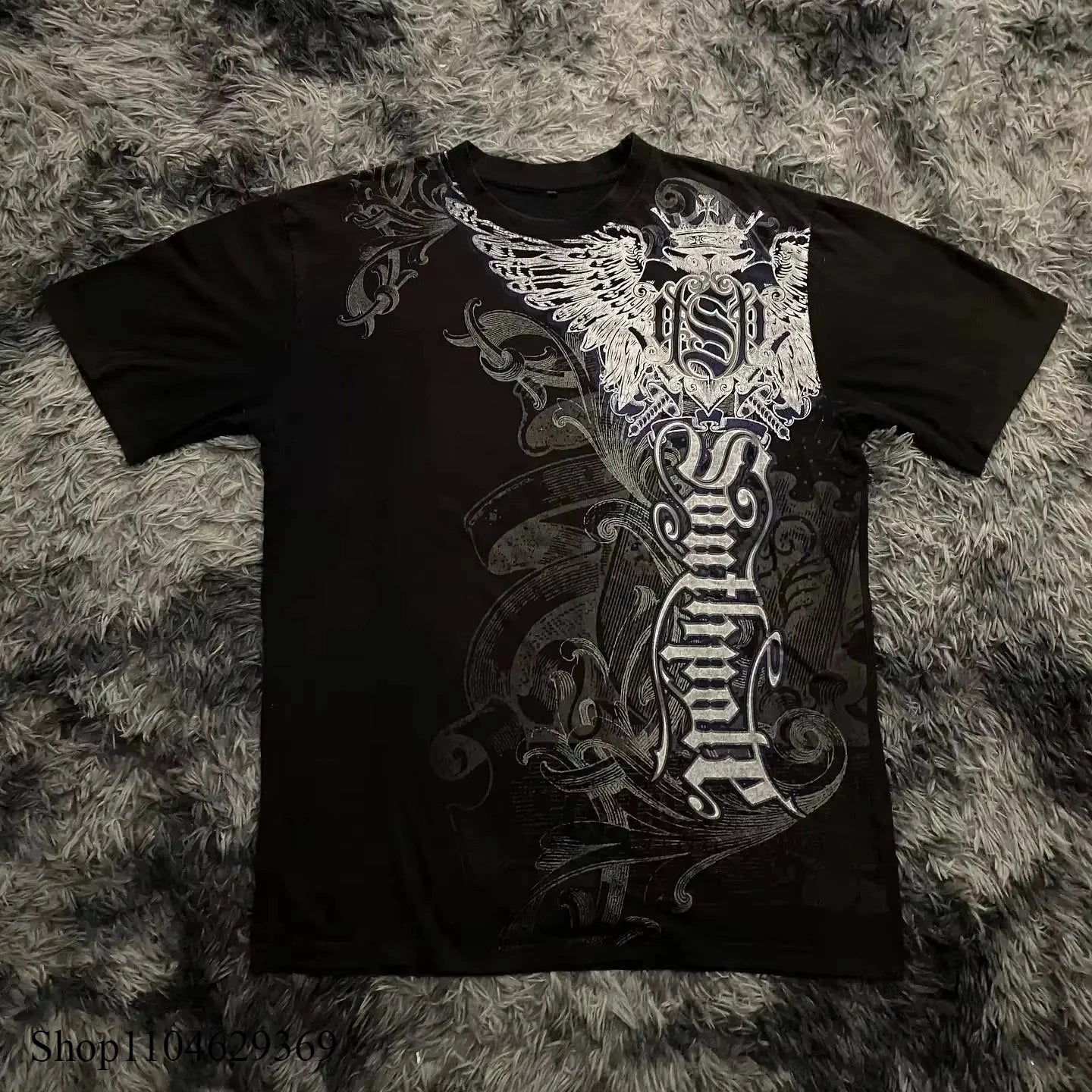 Noxwear - Y2K Gothic Oversized Tee