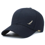 Noxwear-Men's breathable baseball cap, spring and summer fashionable baseball cap, wheat ear copper label outdoor casual baseball cap