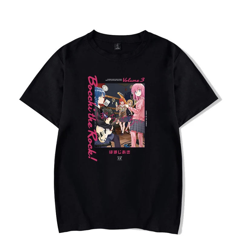 Noxwear - Classic Special TShirt Bocchi the Rock Gotou Hitori Manga Shirt Anime Comfortable Hip Hop Graphic T Shirt Short Sleeve Tees