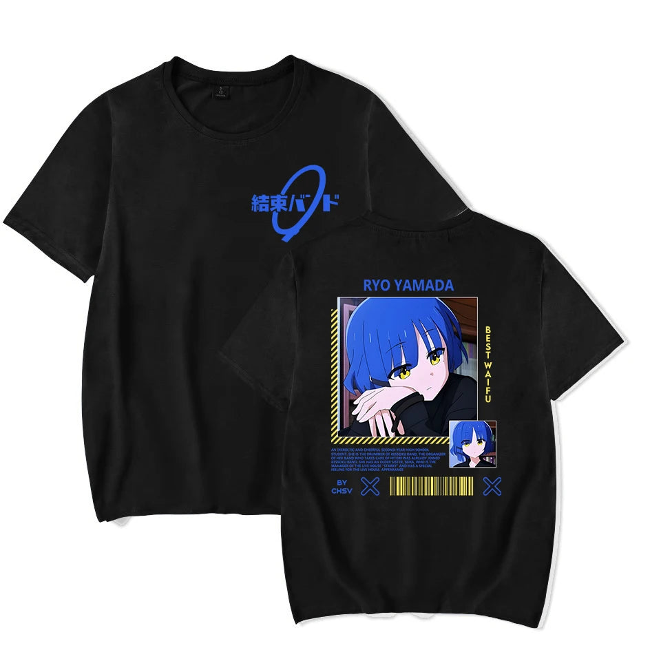 Noxwear - Classic Special TShirt Bocchi the Rock Gotou Hitori Manga Shirt Anime Comfortable Hip Hop Graphic T Shirt Short Sleeve Tees