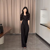 Noxwear 2024 Ultra High Waist Wide Leg Pants Straight Drooping Spring and Summer All-Match Trousers Thick Suit Pants Mop Pants