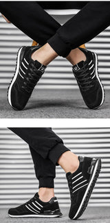 Noxwear - Artificial Leather Men Causal Shoes Male Spring Men Casual Light Shoes Sneakers Lac-up Flats Breathable Outdoors Sapato