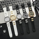 Noxwear - Men’s Watch Fashion Silicone Band Analog Quartz Wrist Watch Man Sports Watches