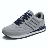 Noxwear - Artificial Leather Men Causal Shoes Male Spring Men Casual Light Shoes Sneakers Lac-up Flats Breathable Outdoors Sapato