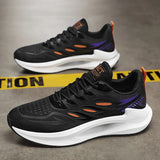 Noxwear - Men's Breathable Sports Shoes Spring New Mesh Casual Fashion Versatile Trendy Men's Shoes Summer Running Shoes Suitable for Outdoor Sports