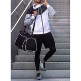 Noxwear - Men's Sport Pants 2 in1 Training Athletic Tracksuits Sportswear Workout Male Jogging Trousers Gym Fitness Running Pants Men