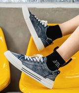 Noxwear - 2026 Trend Men's Casual Canvas Shoes Flats Shoe Hot Korean Style Men Board Shoes Lightweight  Breathable Walking Footwear Hombre