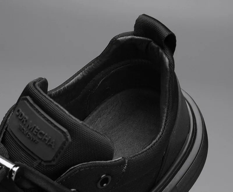 Noxwear - Mens Canvas Shoes 2025 Summer New Comfortable Breathable Casual Board Shoes Platform Heightening Sneakers Men zapatillas hombre